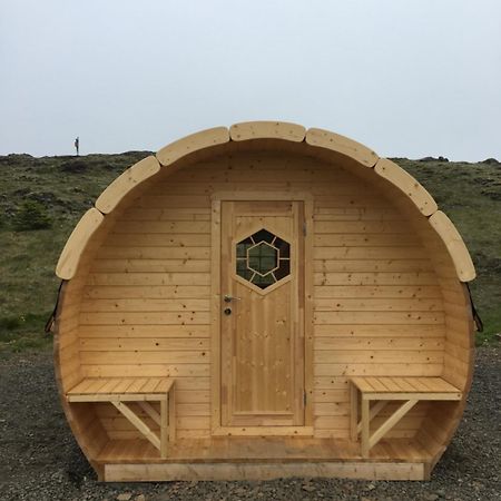Framtid Camping Lodging Barrels Djúpivogur Exterior foto